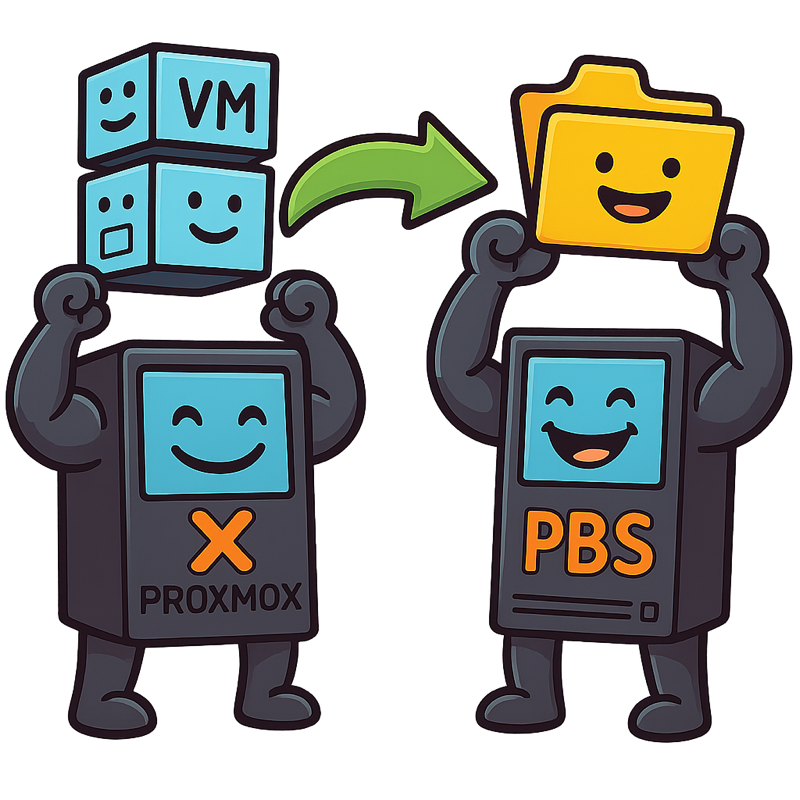 Sikkerhetskopiering av Proxmox
